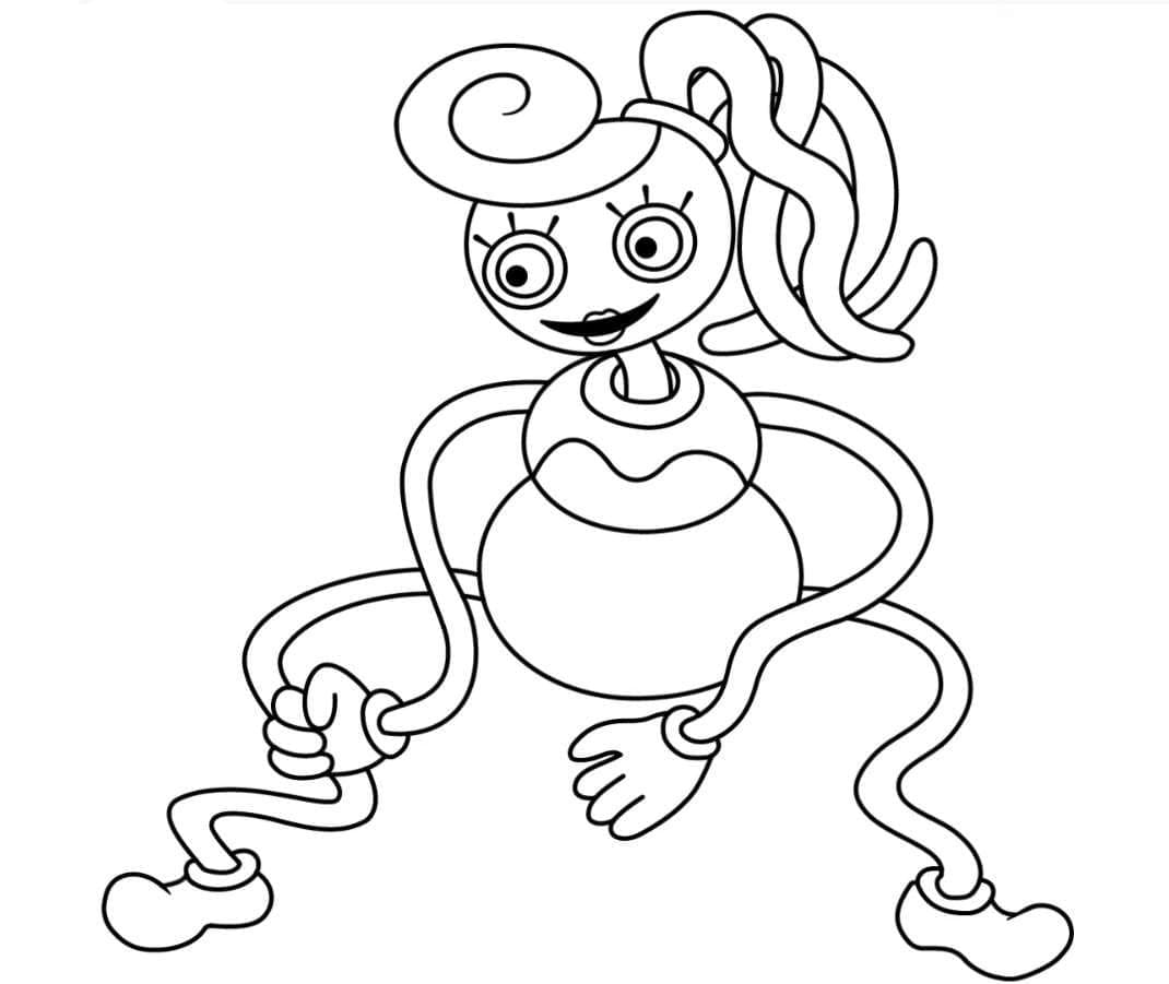 Mommy Long Legs Coloring Pages - Free Printable Coloring Pages for